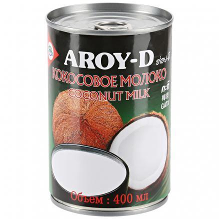 Кокосовое молоко AROY-D 60%, 400 мл, ж/б